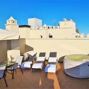 Luxury Penthouse With Ocean Views &private Jacuzzi Lägenhet Estepona